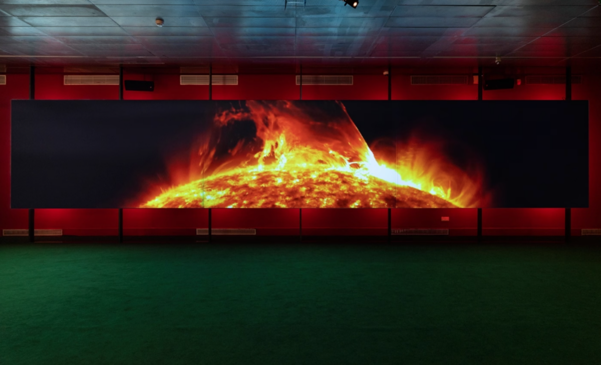 Installation view of Mars: The Red Mirror at Centre de Cultura Contemporània de Barcelona, CCCB (2021)