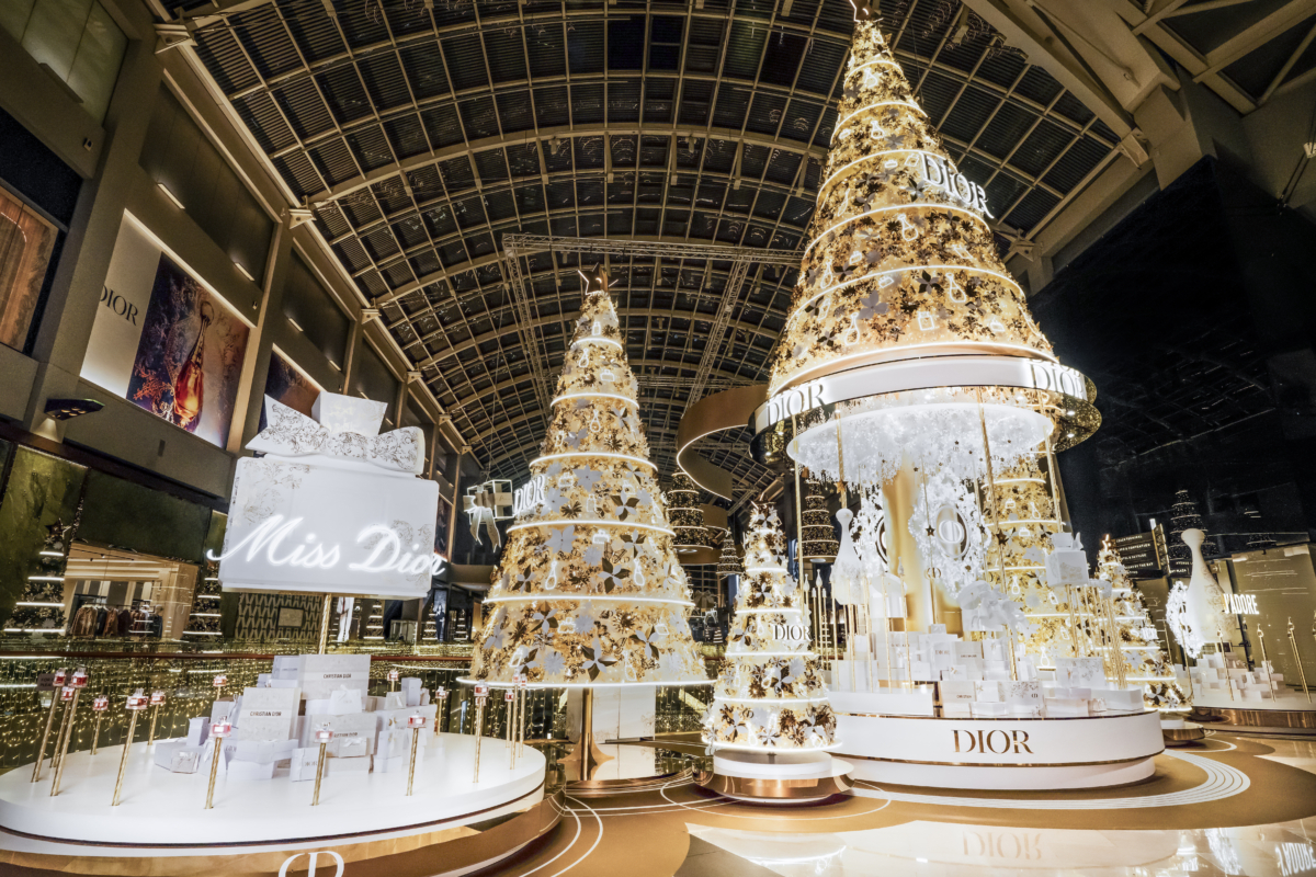 Dior Beauty Christmas Installation at Marina Bay Sands