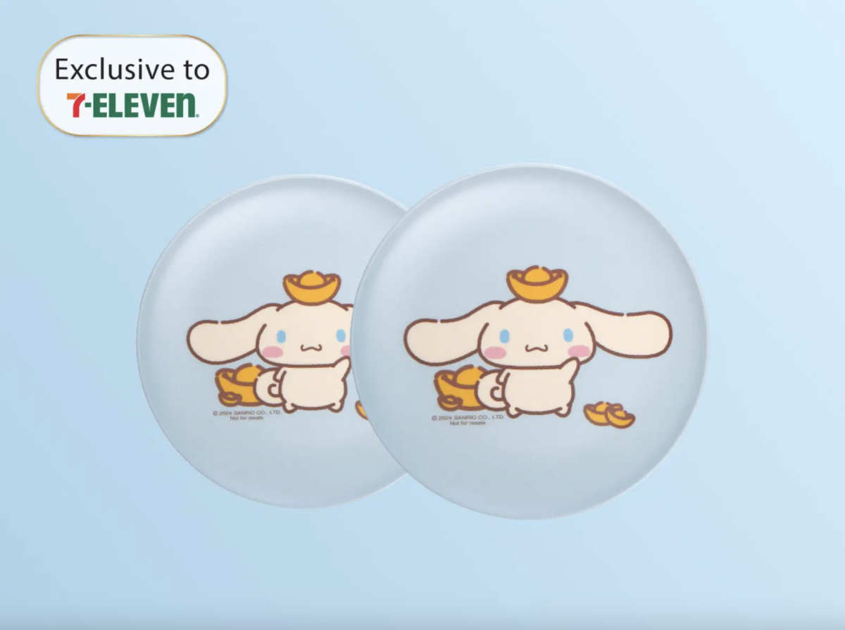 Cinnamoroll Bamboo Fiber Plates