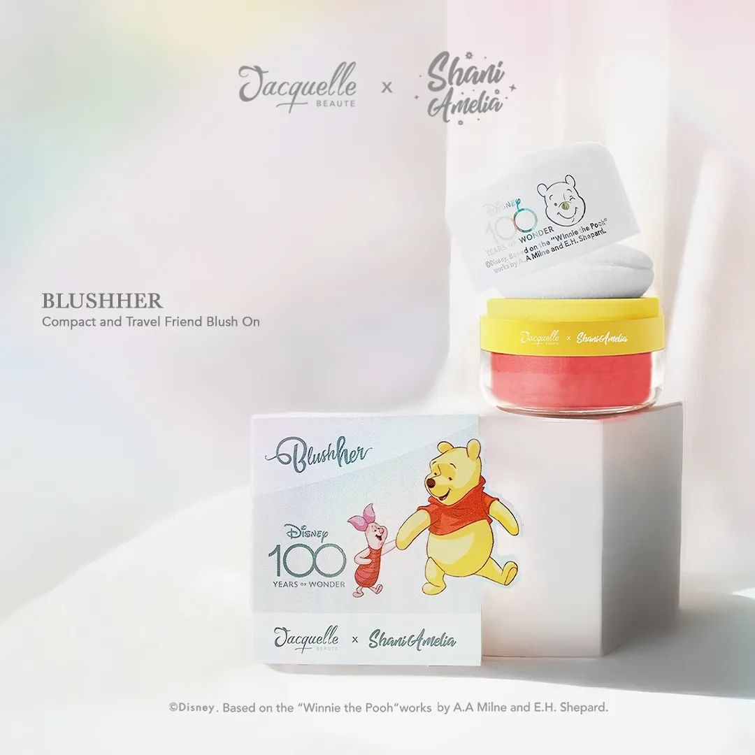 Jacquelle x Shani Amelia BlushHer Blush On - Disney 100 Winnie The Pooh Edition