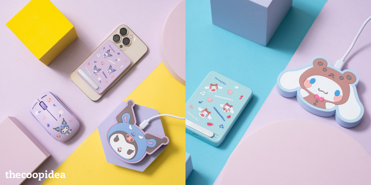 thecoopidea X Sanrio PALLET Wireless Charging Pad