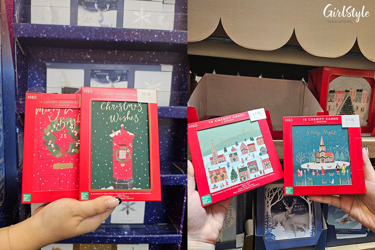 Marks & Spencer Christmas greeting cards
