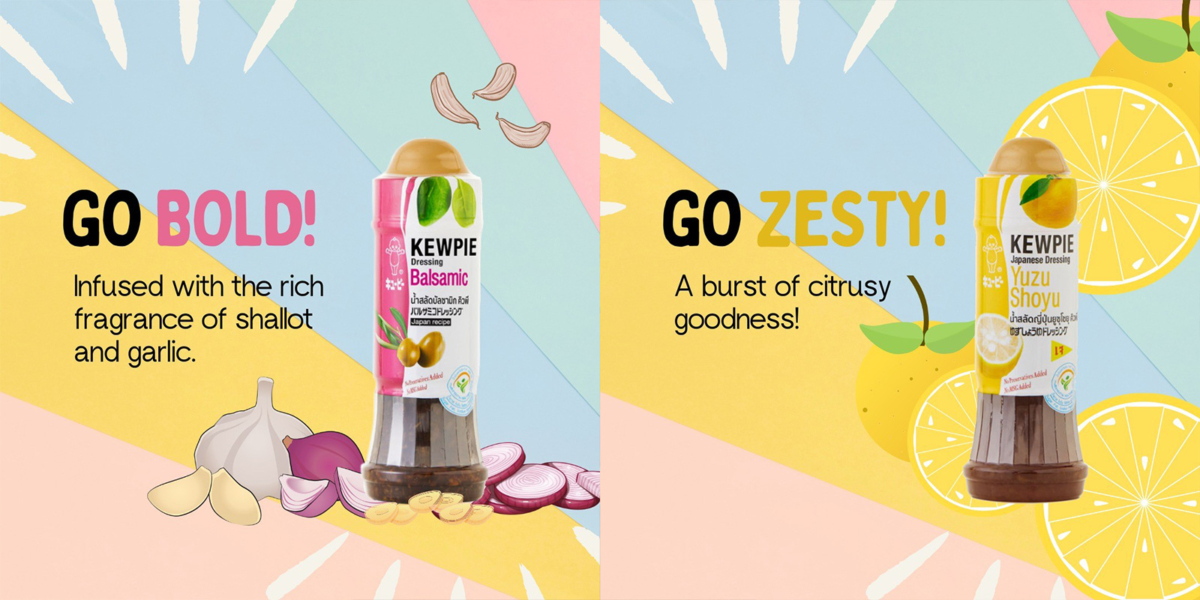 Yuzu Shoyu dressing & Balsamic dressing