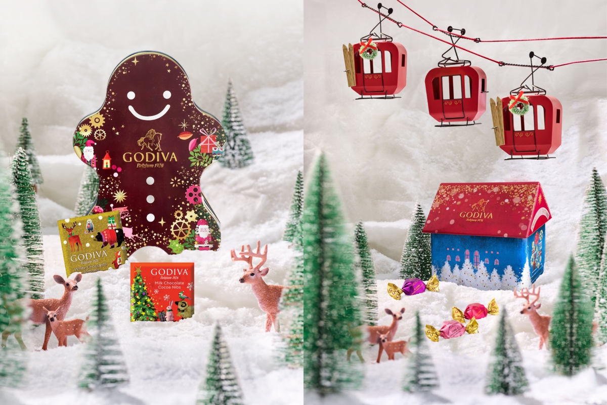 GODIVA Feel The Magic Of Christmas collection