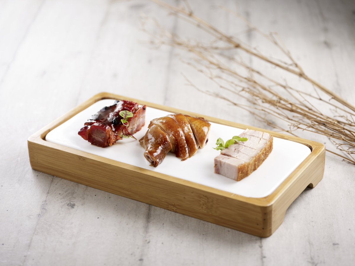 Roasted Meat Platter: a trio of roasted delicacies 