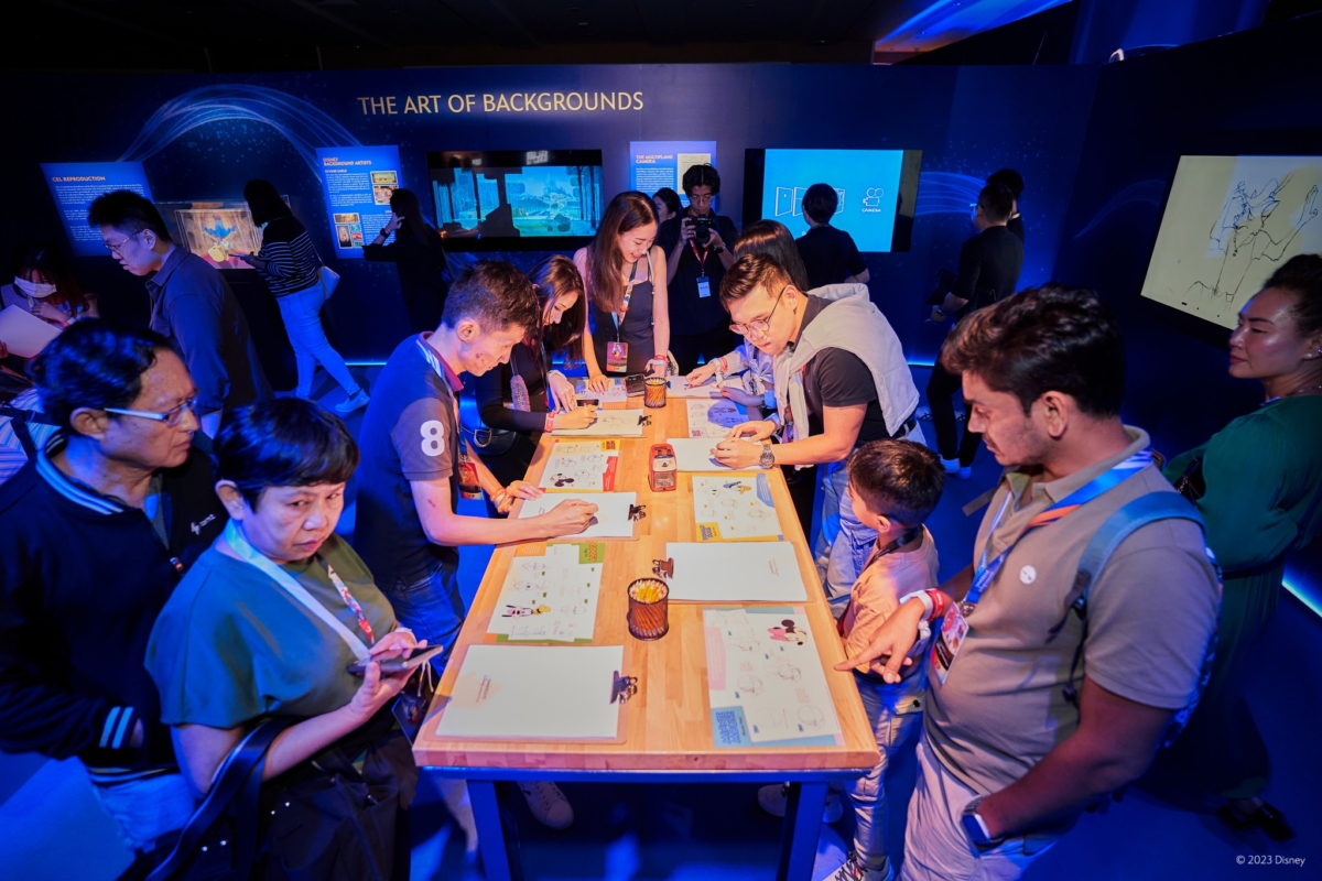 Immersive Disney Animation Experience