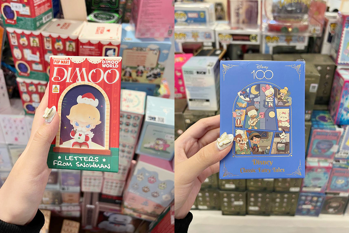 Dimoo Letters From Snowman Blind Box & Disney 100 Classic Fairy Tales Blind Box