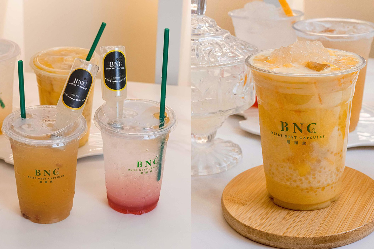 BNC's Bird's Nest Bubble Tea