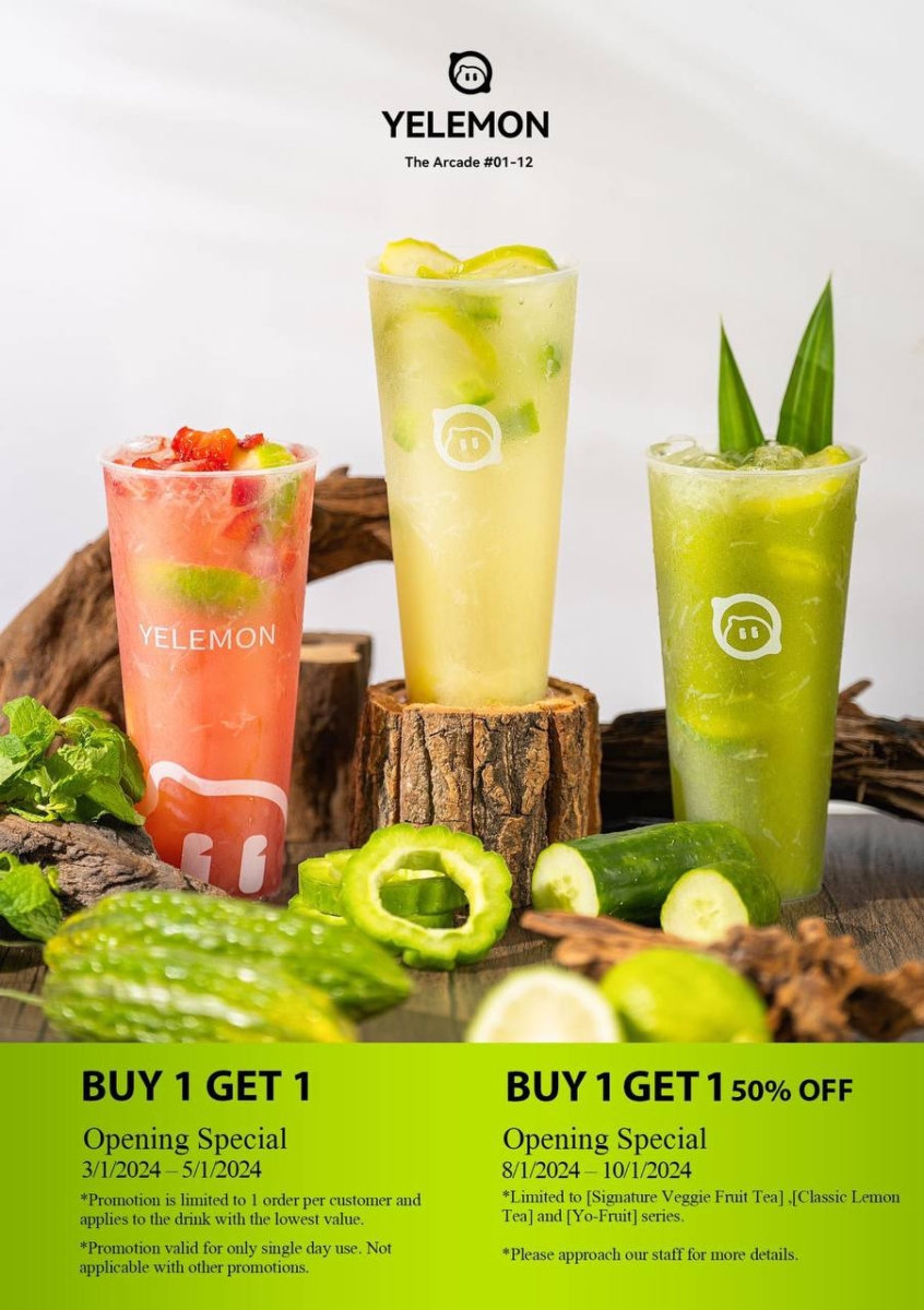 Yelemon grand opening promotions