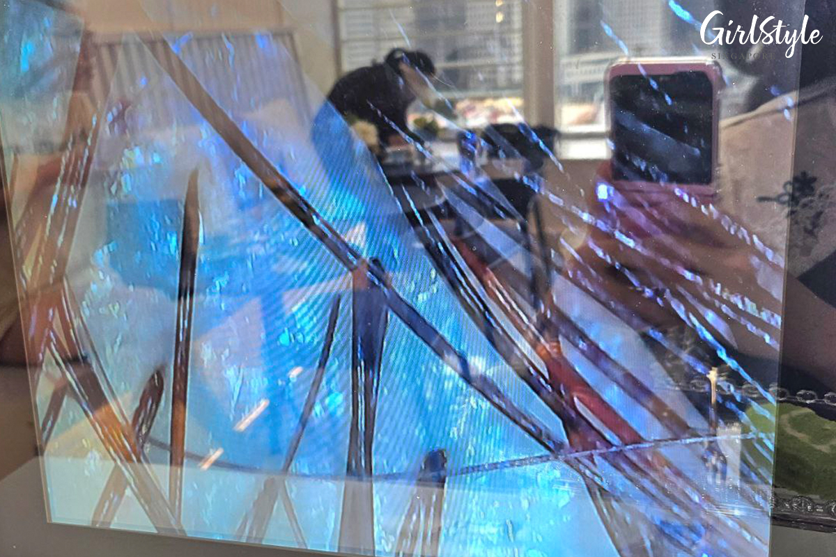 Scalp scan taken after the treatment