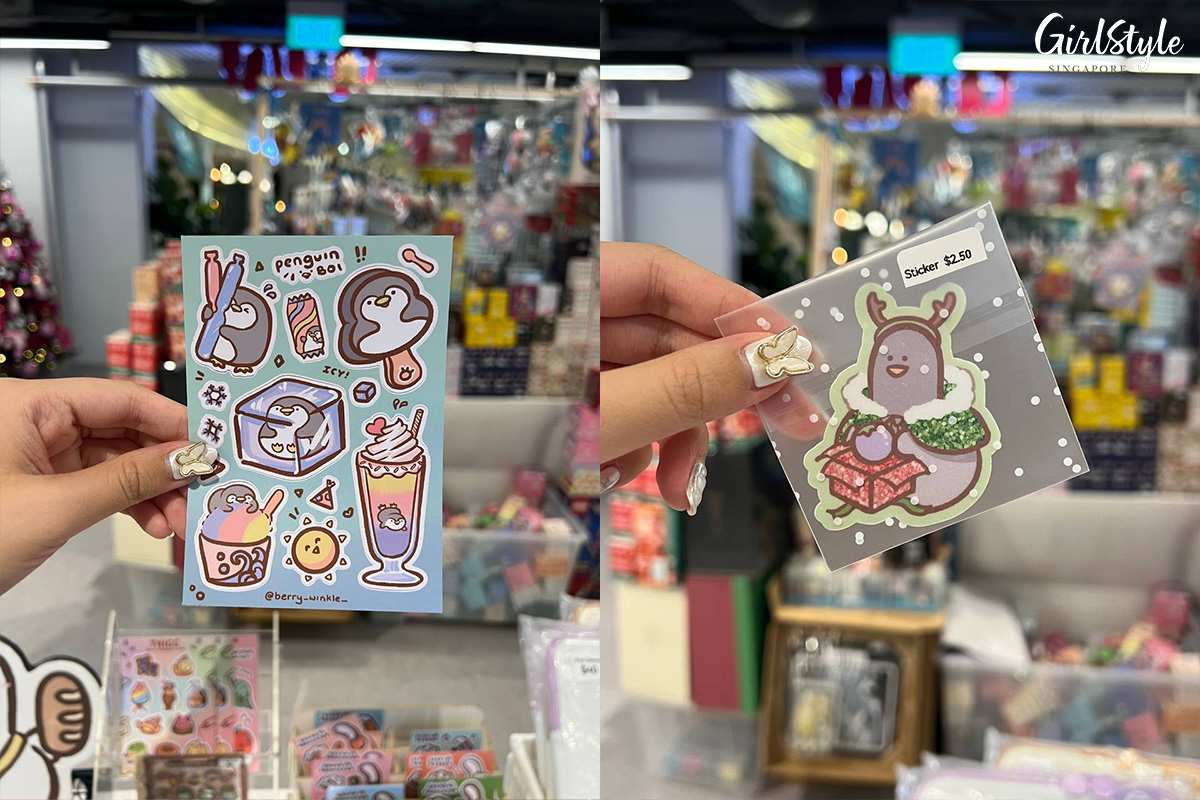 Large Sticker Sheet, Christmas Sticker