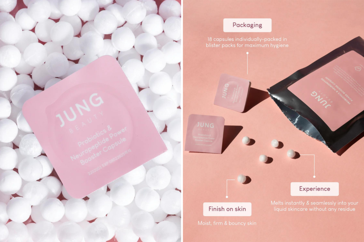 Jung Beauty’s Probiotics & Neuropeptide Power Booster Capsules ($66)