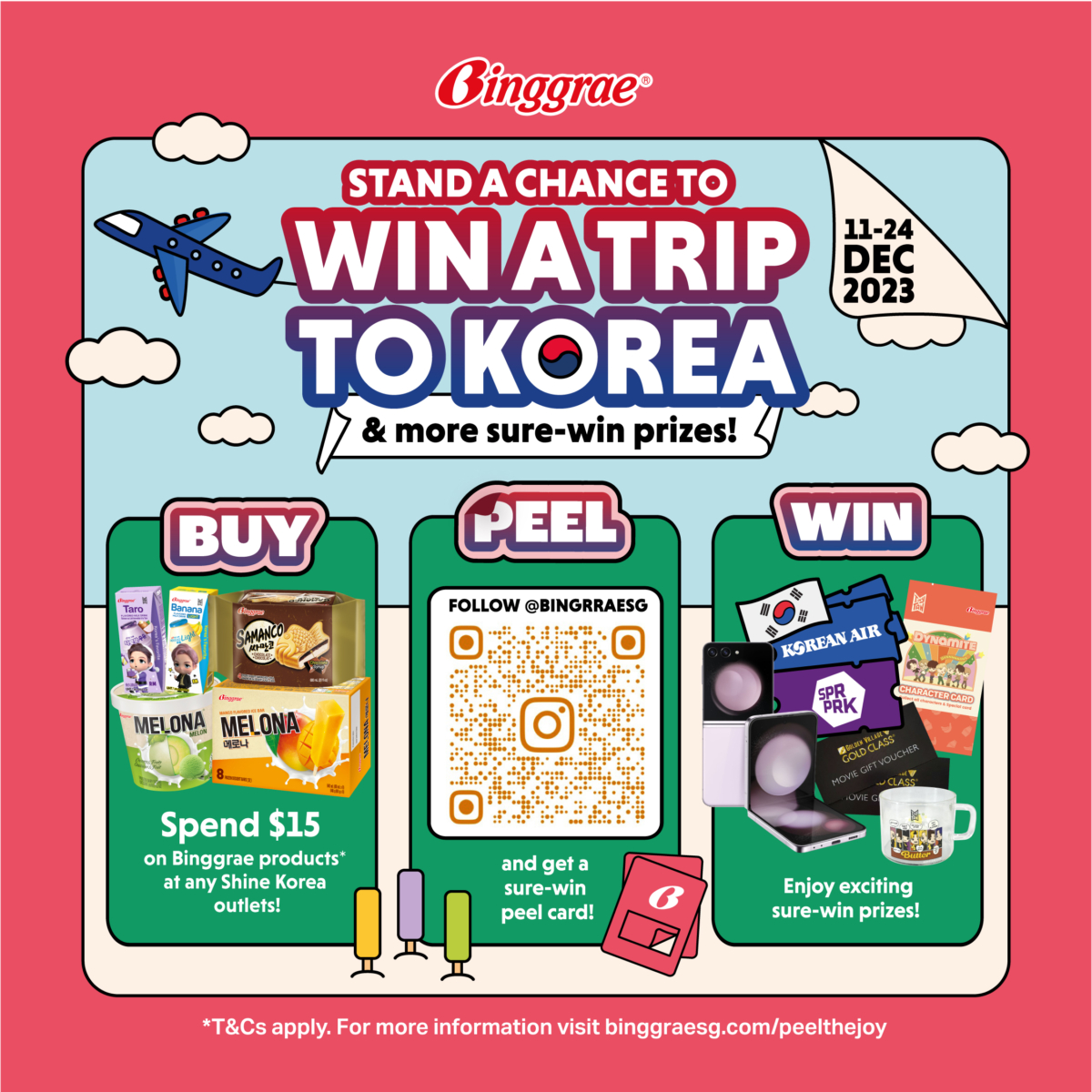 Binggrae’s Peel The Joy campaign