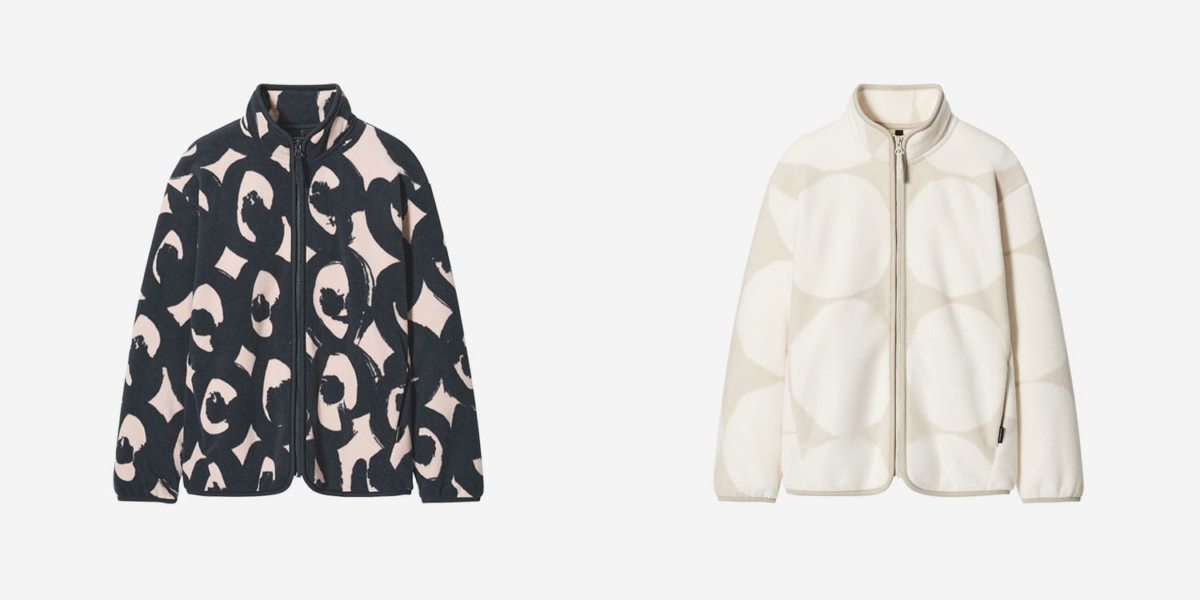 UNIQLO x Marimekko Fleece Long Sleeve Jacket