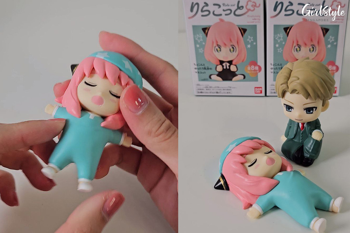 Sleeping Anya & Loid Forger figurines