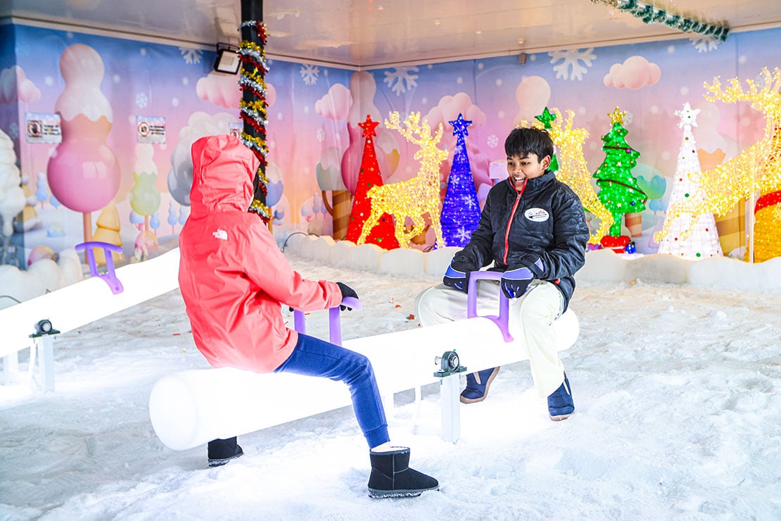 Candy Snow House at Changi Festive Village