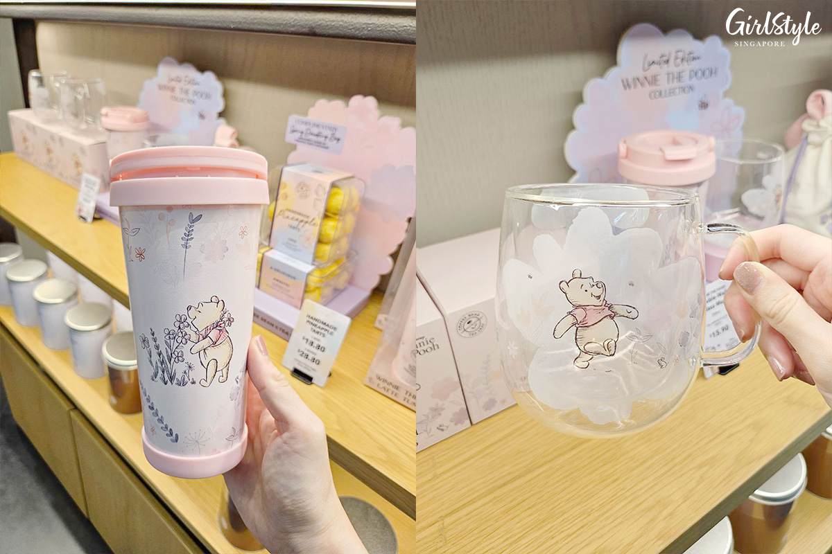 Pink Latte Tumbler & Double-Wall Glass Mug