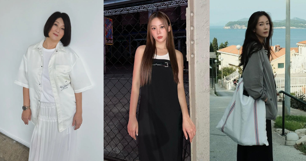 From left: Chen Liping, Tasha Low, Jesseca Liu