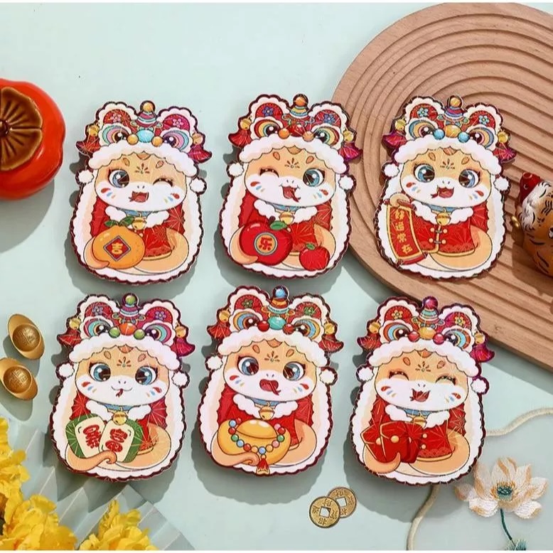 Kawaii Snake Red Packets