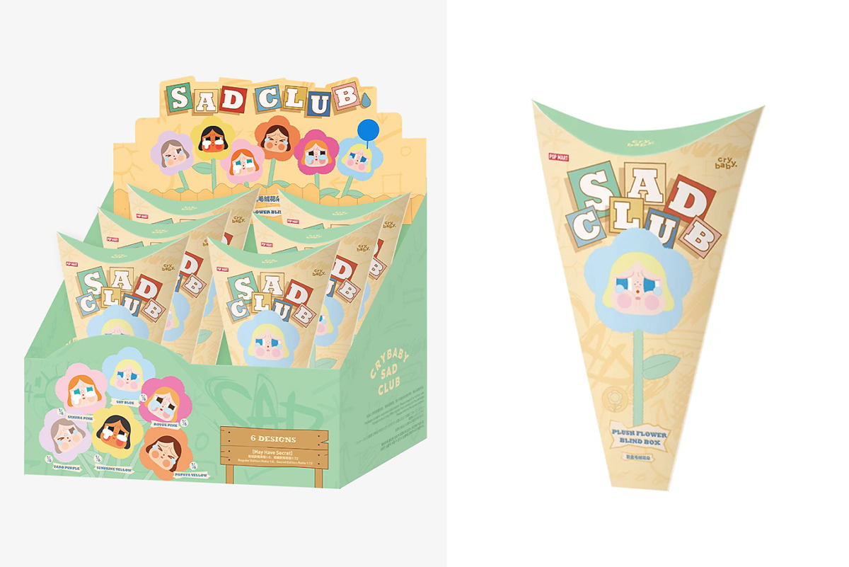 Crybaby Sad Club Series Plush Flower Blind Box