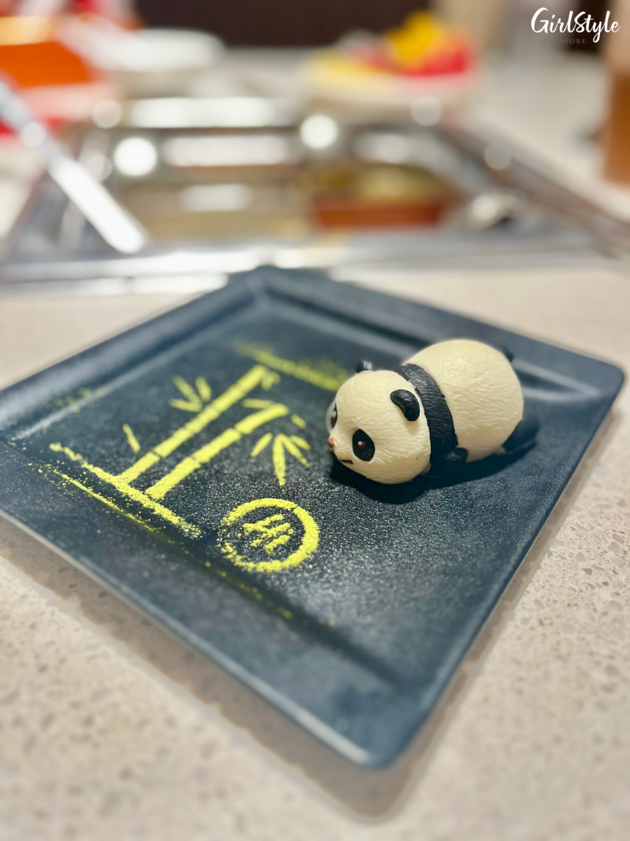 Abundance Panda Mousse at Haidilao