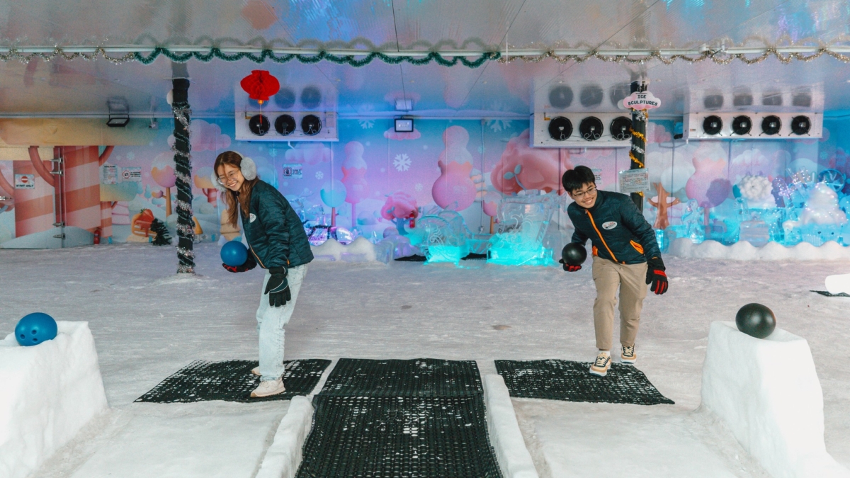 Candy Snow House at Changi Festive Village
