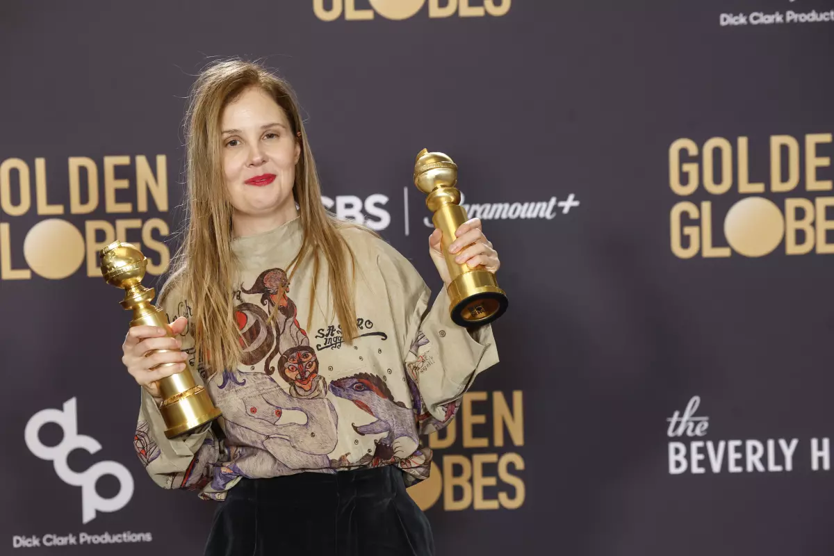 Director Justine Triet of 'Anatomy of a Fall' for Motion Picture — Non-English Language