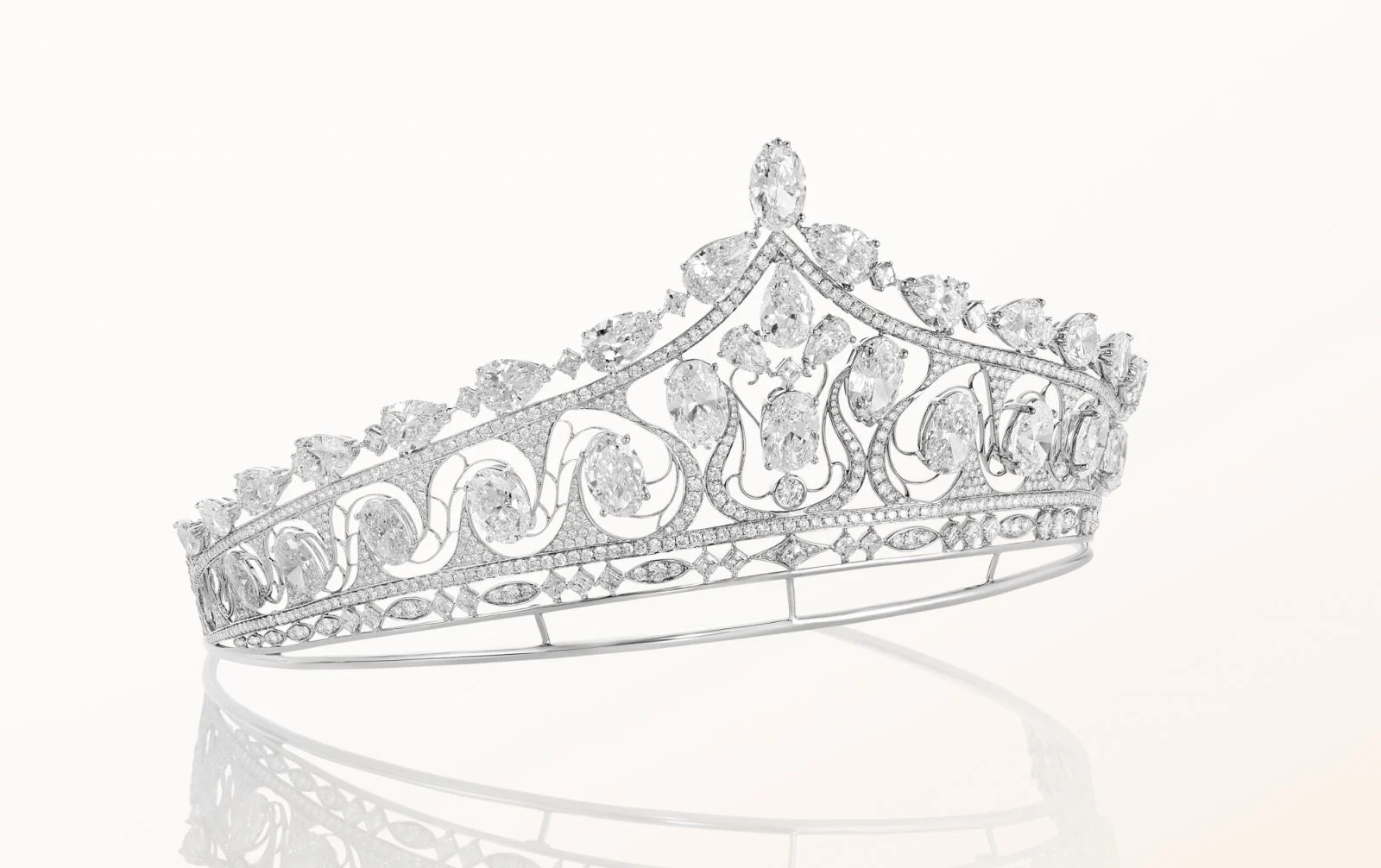 Yang Mulia Anisha Rosnah's 132-carat diamond tiara