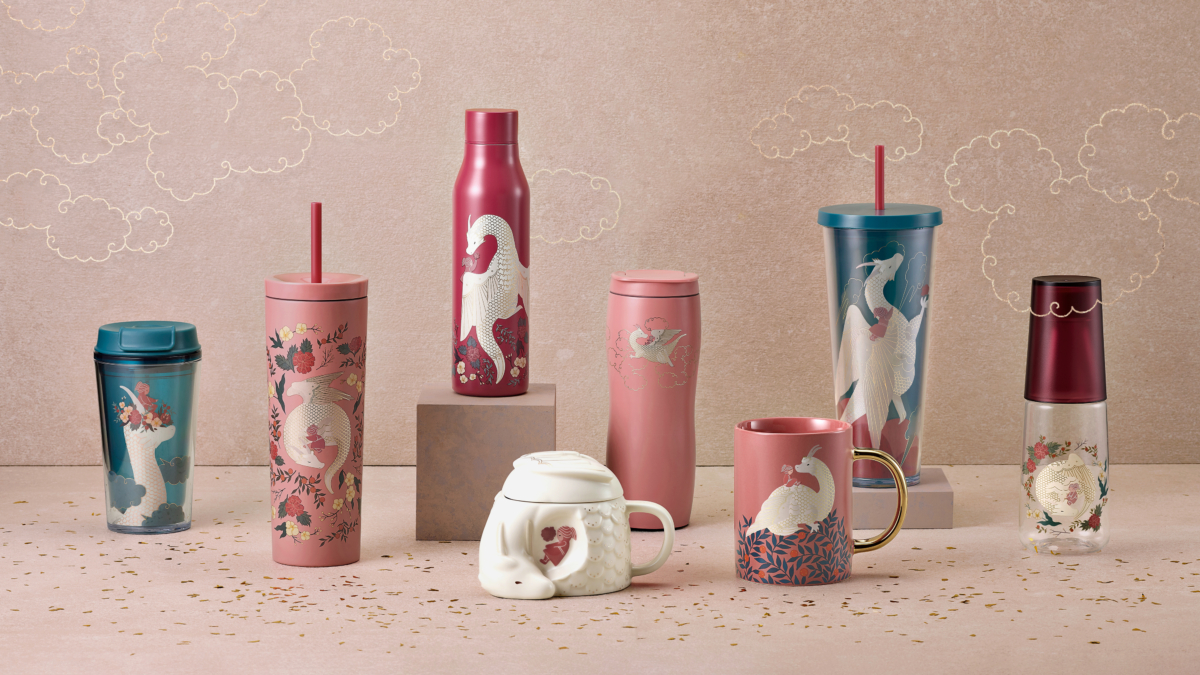 Starbucks Year of Dragon Collection