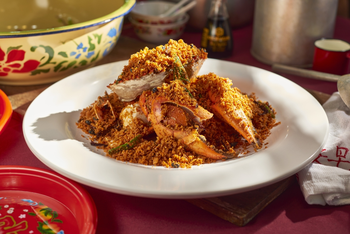 ‘Typhoon Shelter‘ Style Stir Fried Crab