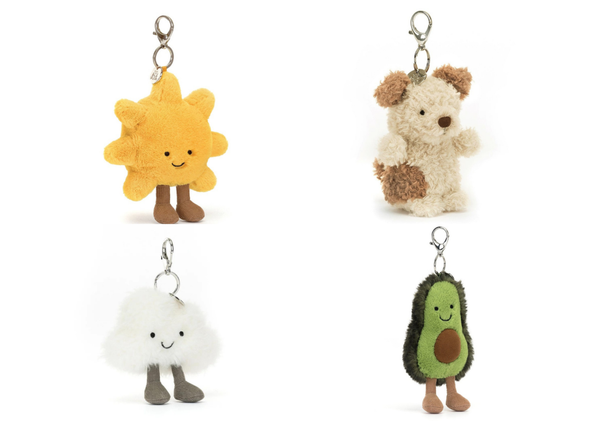 From left: Sun, Little Pup, Cloud, Avocado