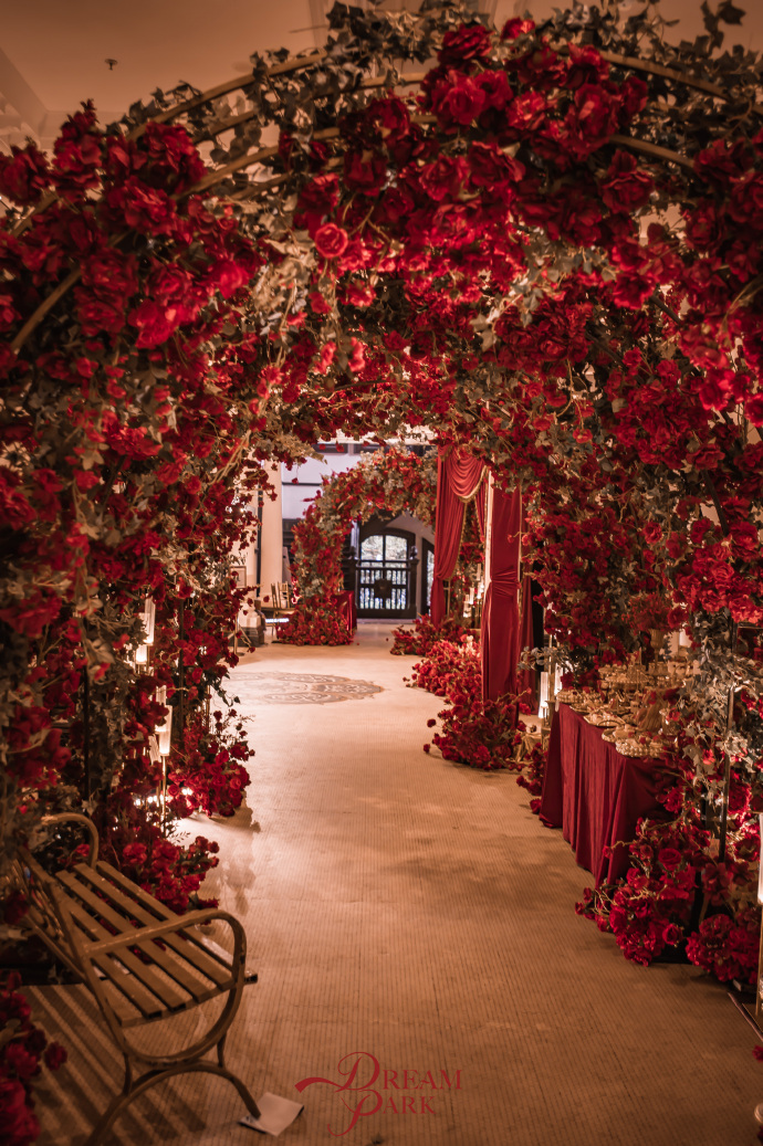 Beauty and the Beast-themed wedding