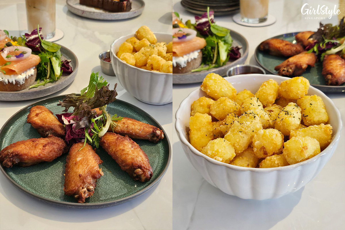 Prawn Paste Chicken & Tater Tots