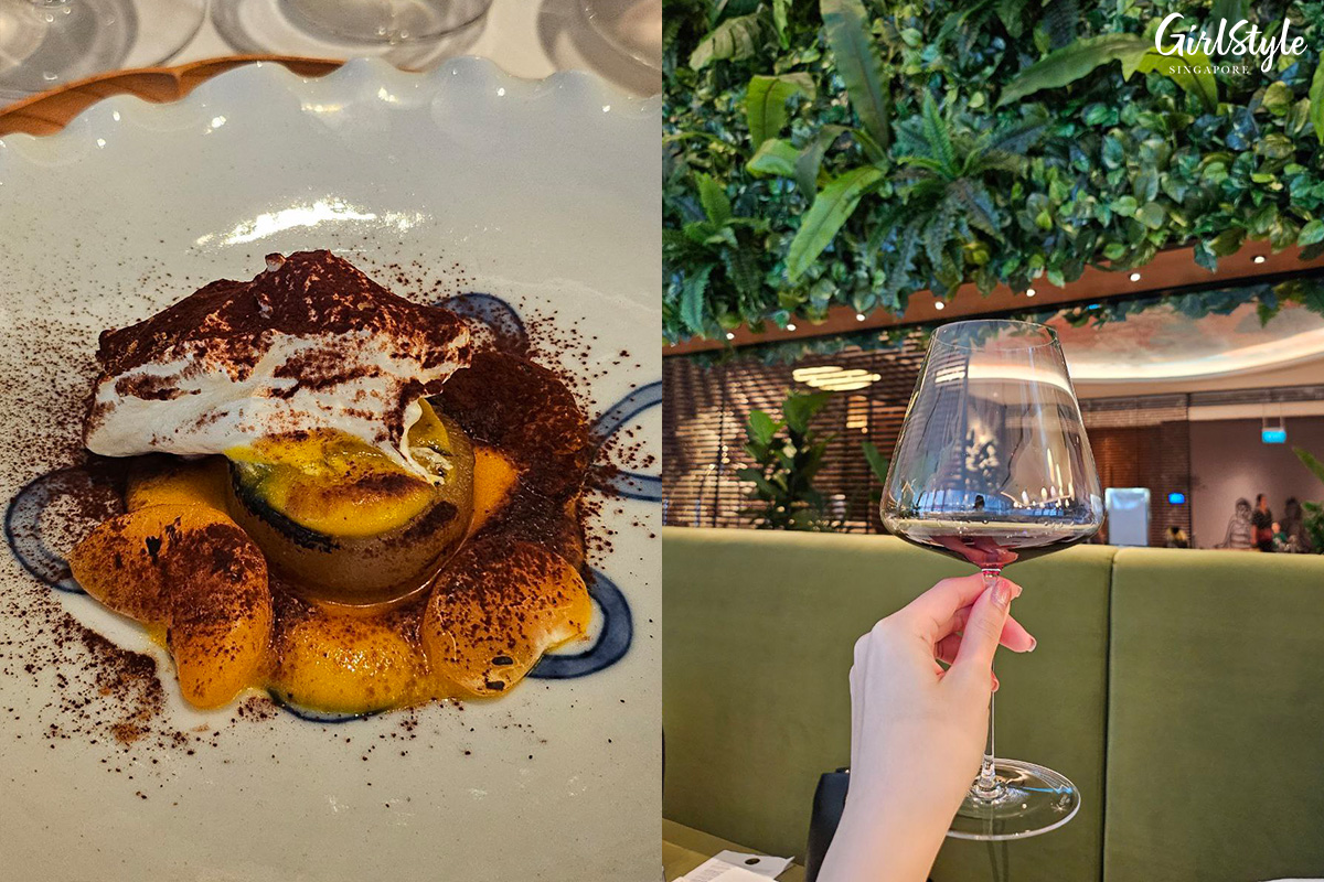 Daikon Compote Tiramisu & 7-flight alcohol pairing
