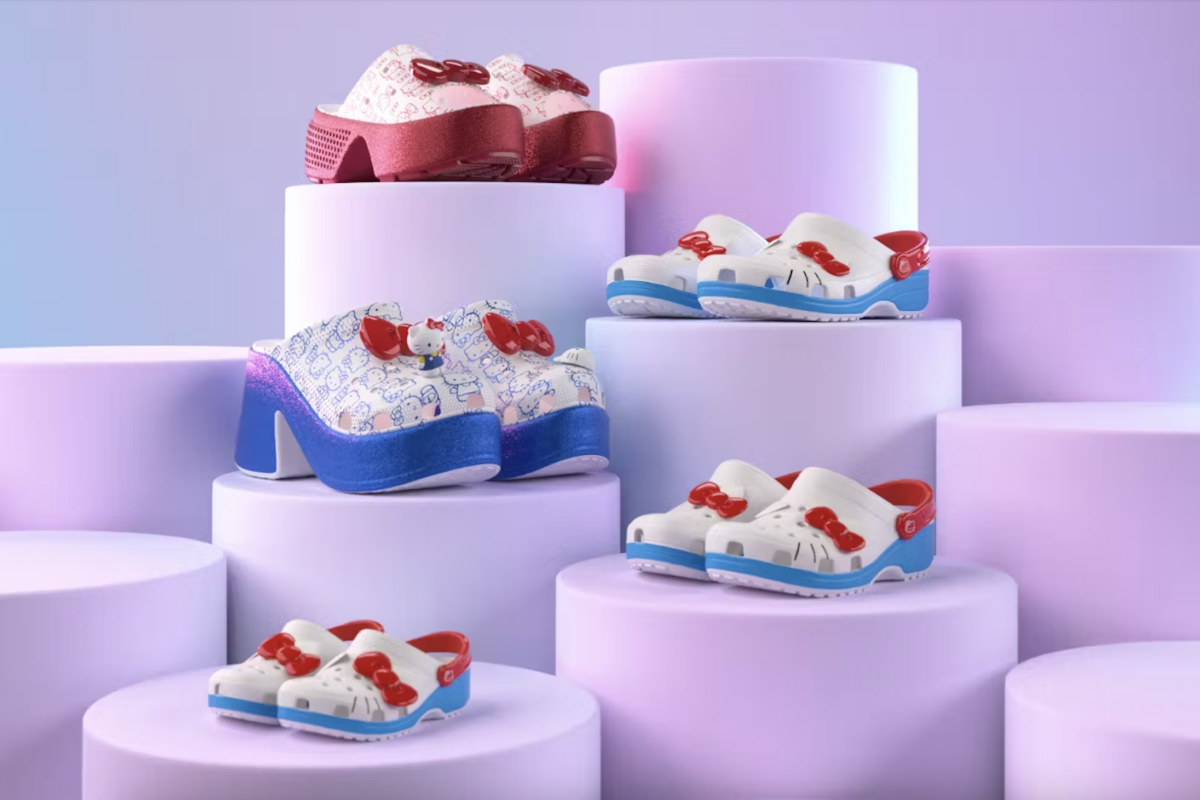 Crocs x Hello Kitty 50th Anniversary Special Collaboration