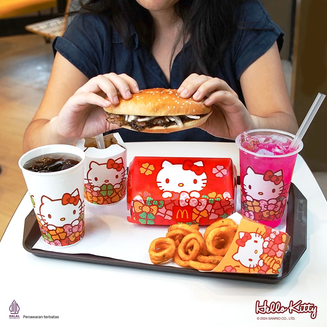 McDonald's Indonesia Hello Kitty meal