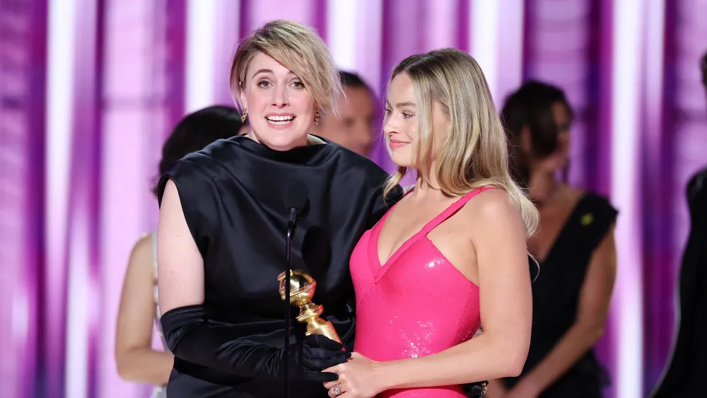 Greta Gerwig and Margot Robbie