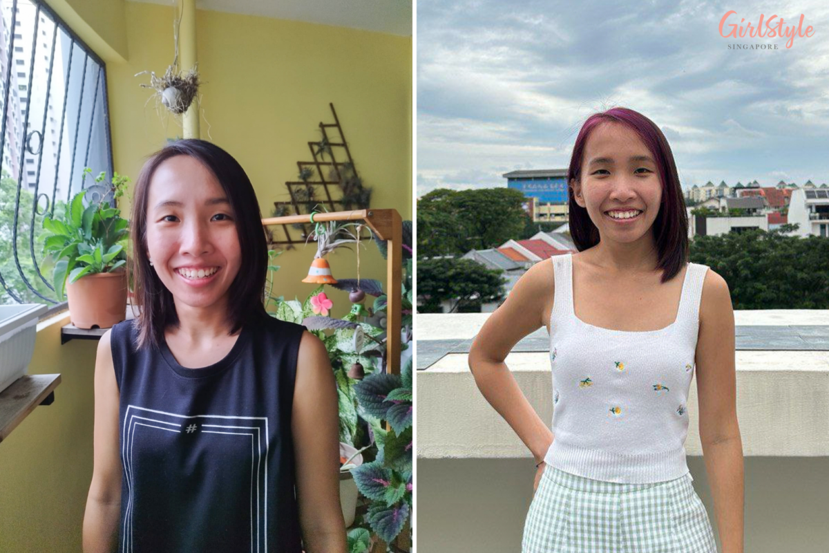 Products used: Base Up Bleach + Point Color Cream in Cobalt Purple