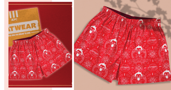 KFC Is Giving Away One-Of-A-Kind HuatWear Shorts This Chinese New Year