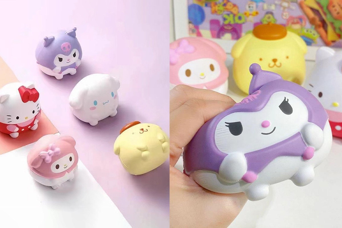 Sanrio-themed Stress Relief Squishies