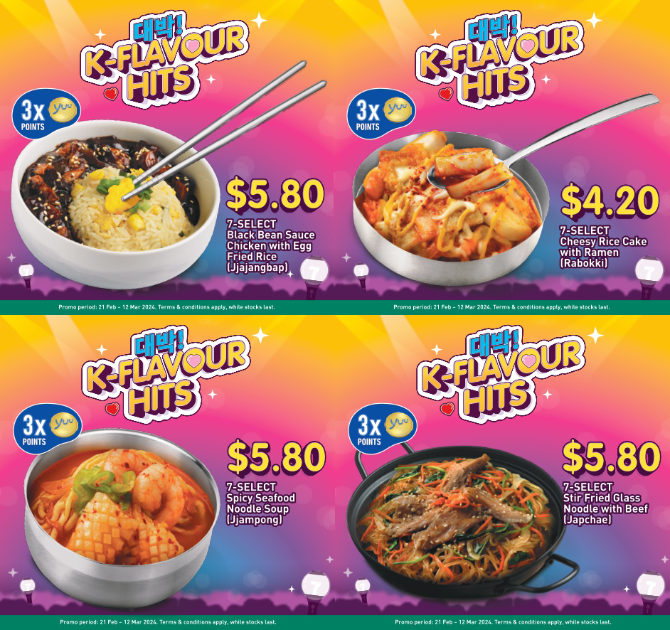 7-Select Korean-Style ready-to-eat dishes