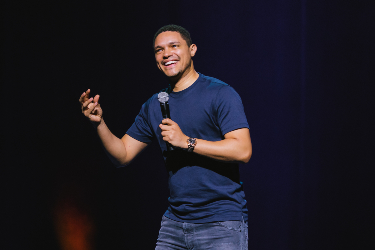 Trevor Noah at the 'Loud And Clear' tour in Singapore, 2019