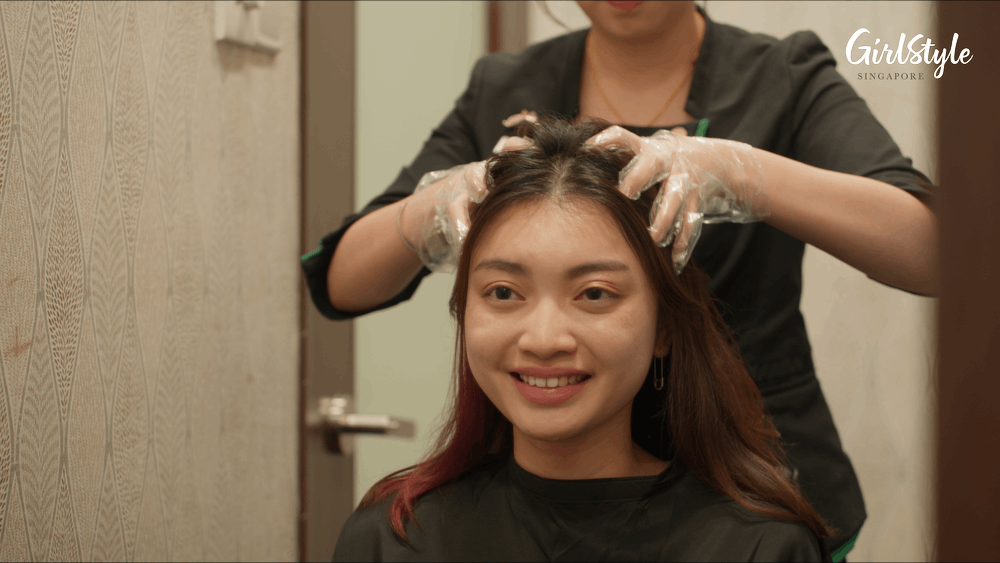 Enjoying a soothing Meridian Acupressure Massage