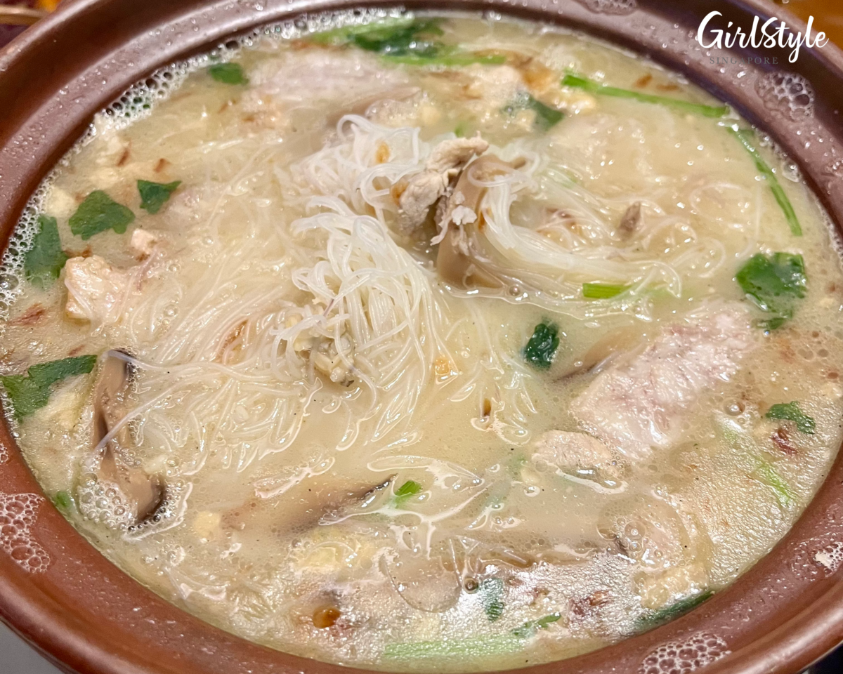 Ah-Ma's Rice Vermicelli and Taro Soup