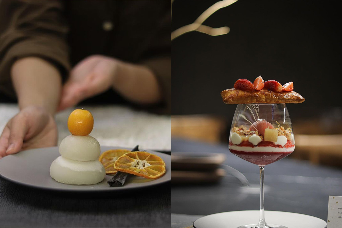 Kagami Mochi & Ichigo Parfait