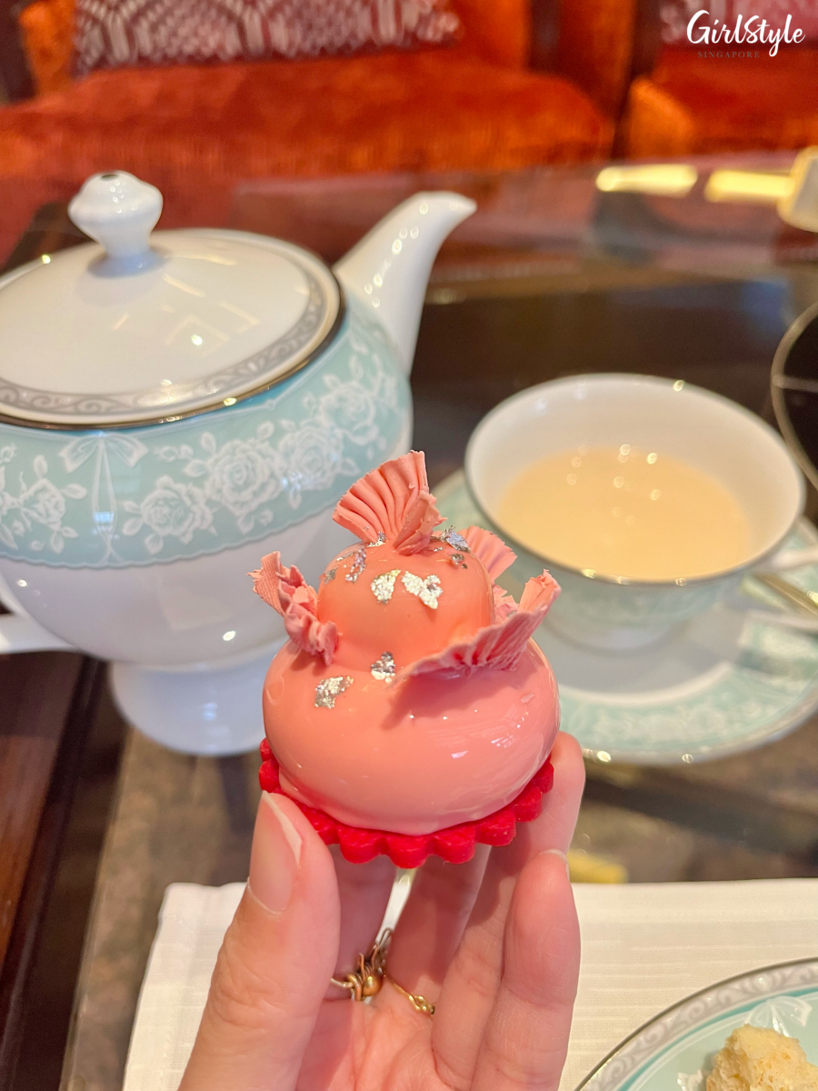 Tahitian Vanilla Whip, Strawberry Compote