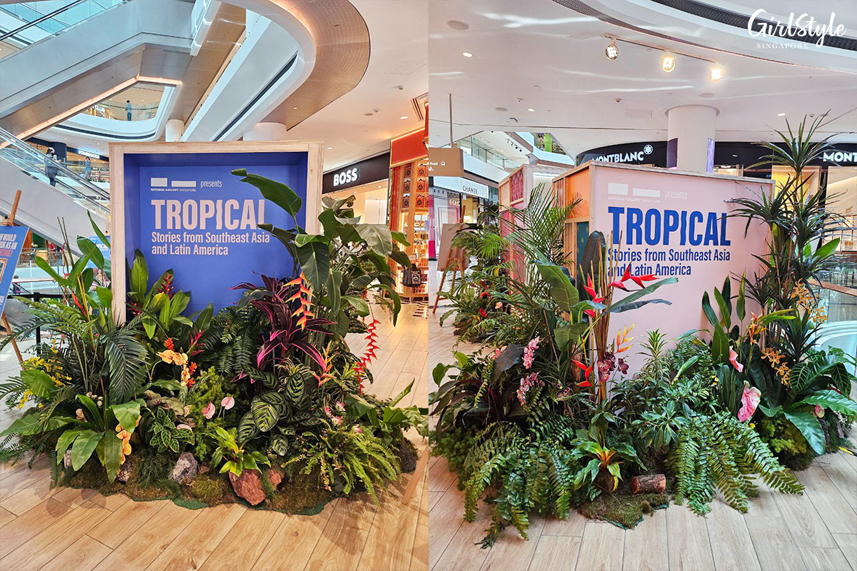 National Gallery Tropical Self-Portrait pop-up