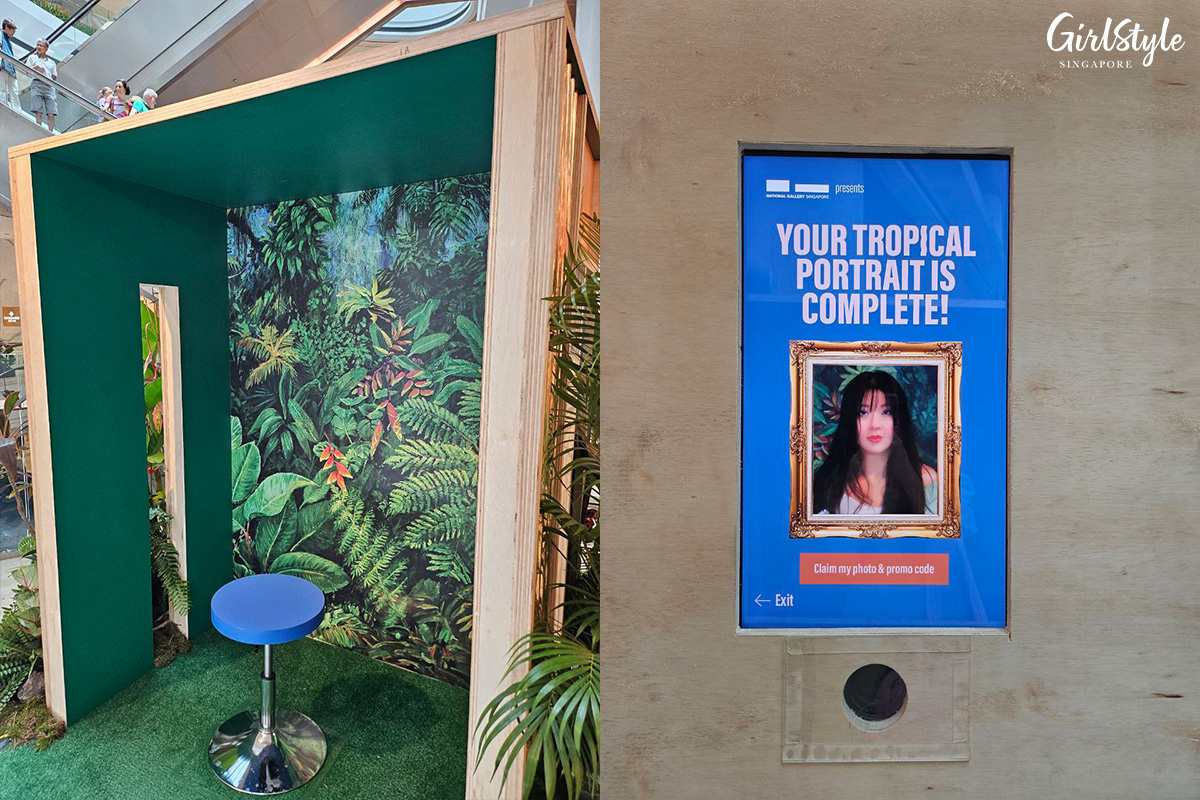 National Gallery Tropical Self-Portrait pop-up