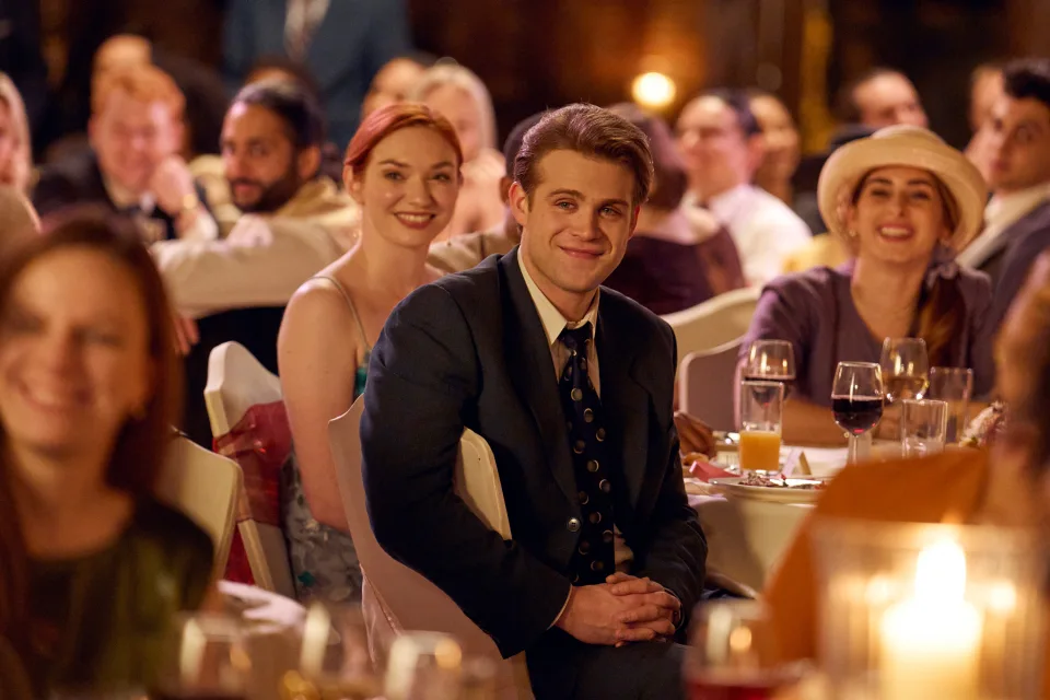 Leo Woodall in a scene from One Day