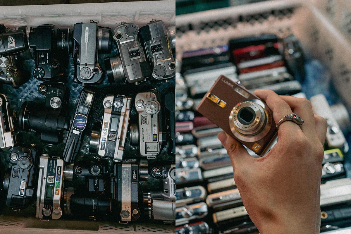 Retro digital cameras